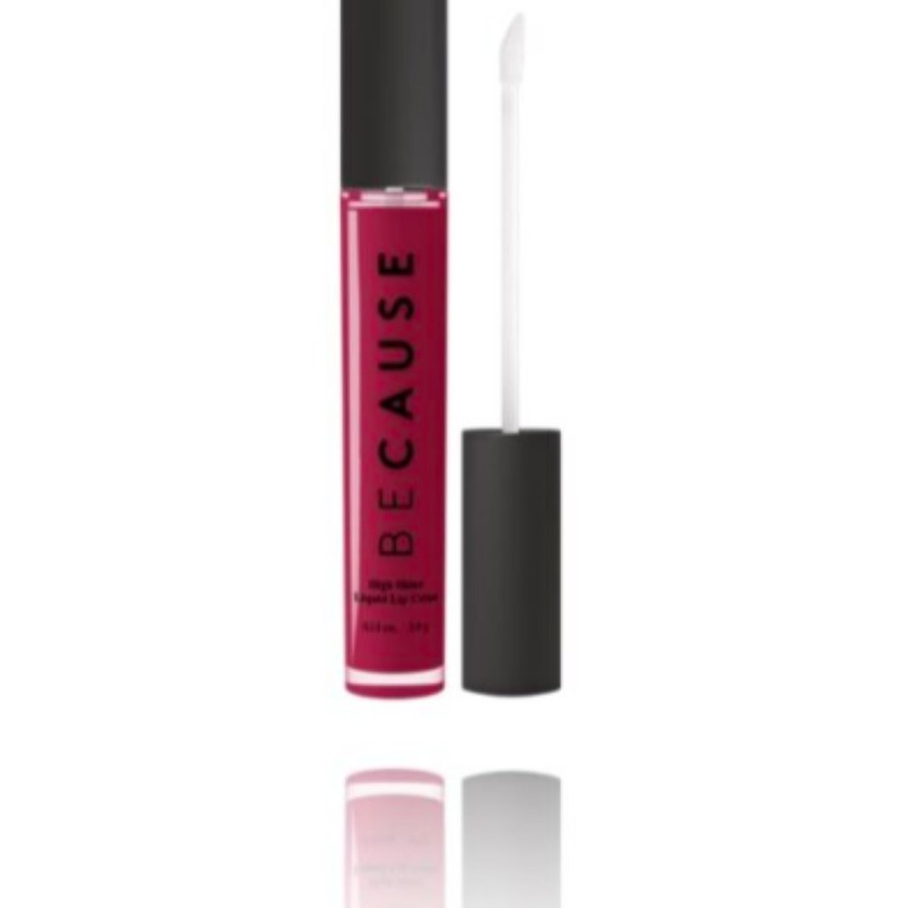 BeCause Cosmetics High Shine Liquid Lip Color - Make it Magenta